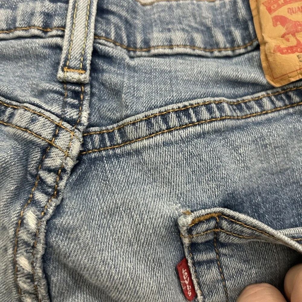 Levis Jeans Mens 31x30 Blue Denim 511 Slim Straight American Light Wash Stretch